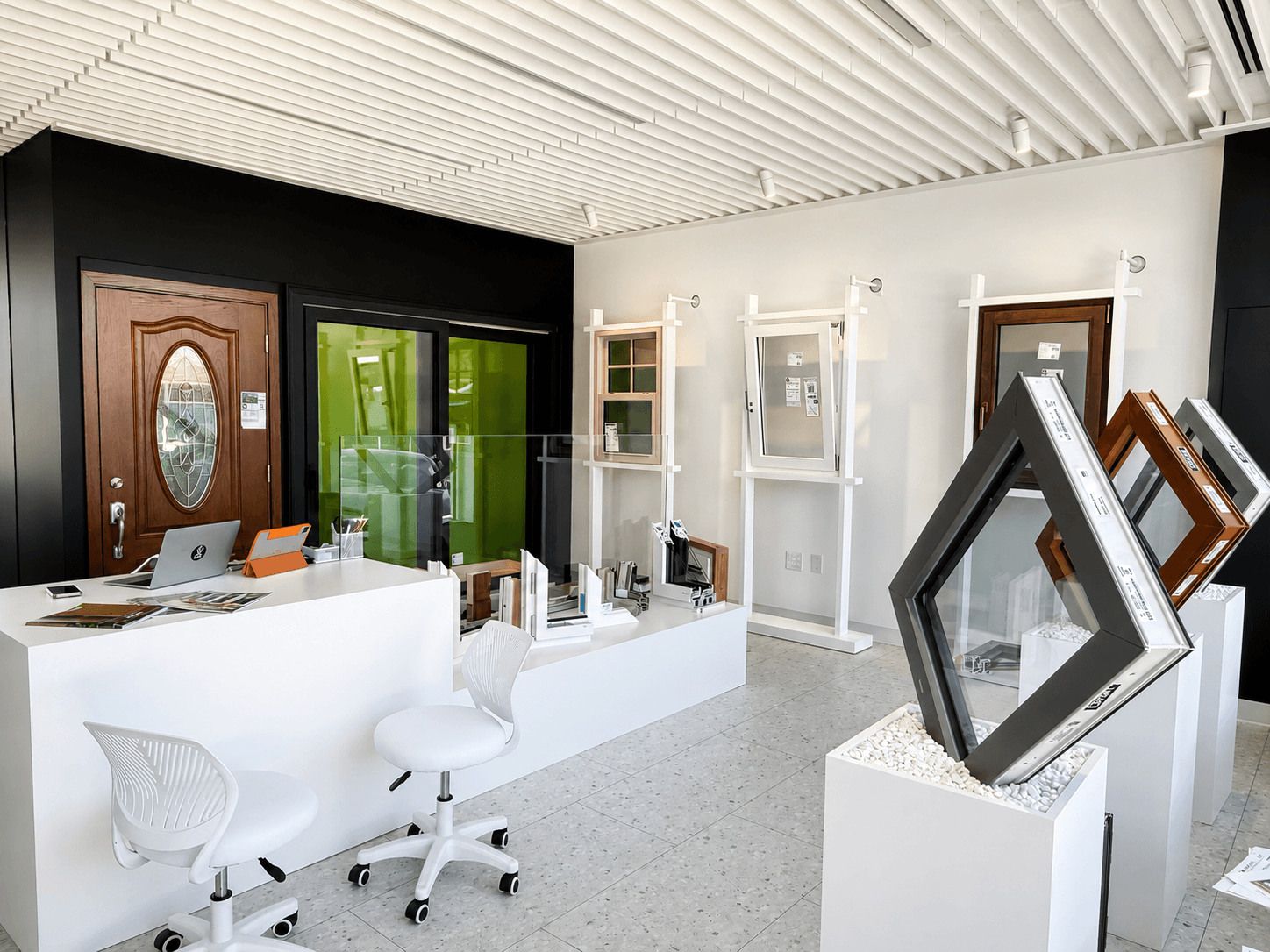 Inside the North Bethesda showroom