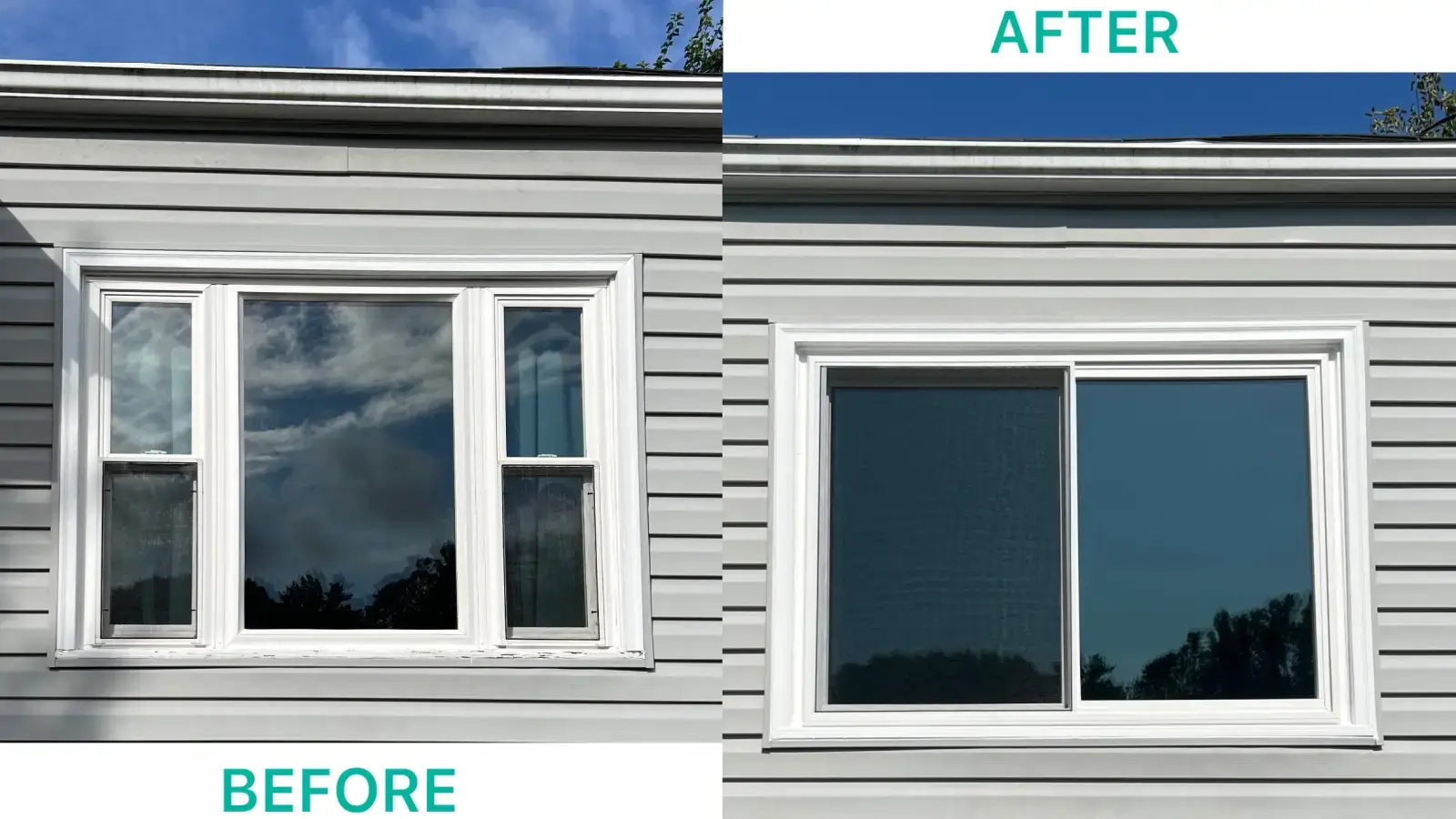 Double hung window replacement in Maryland