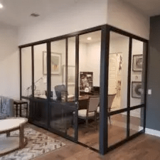 Glass Wall Partition for Home & Office