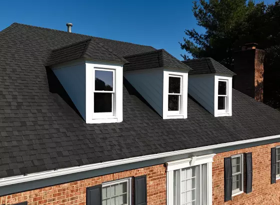 Dormer Window Sash Replacement and Glass Installation project photo.