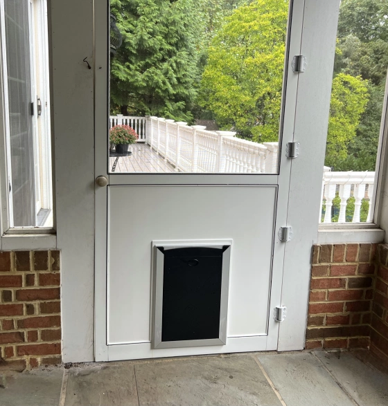 Pet Door Installation project photo.
