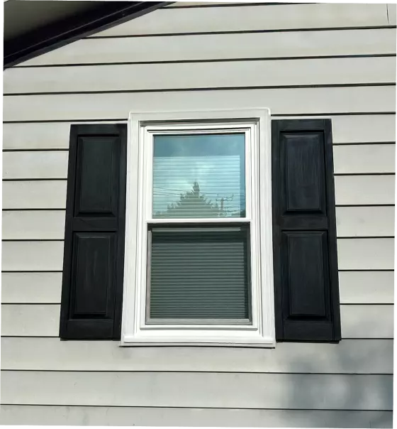 Vinyl Double-Hung Window Replacement project photo.
