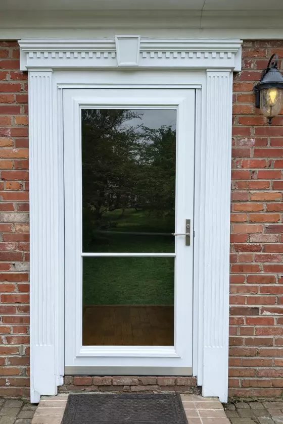 Full-View Storm Door Installation project photo.