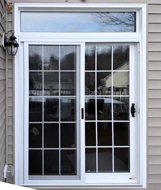 Sliding Patio Door upgrade with new ProVia Door project photo.