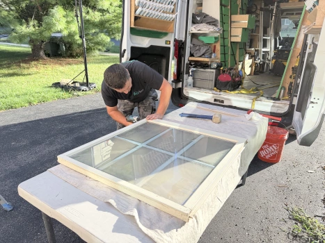 Double-Pane Glass Replacement project photo.
