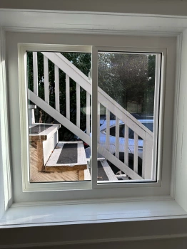Vinyl Slider Windows Replacement project photo.