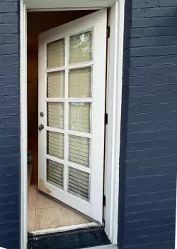 Bathroom Door Replacement project photo.