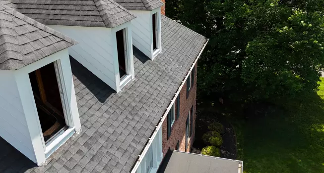 Dormer Window Sash Replacement and Glass Installation project photo.