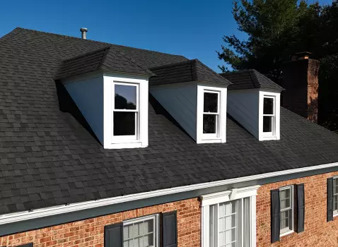 Dormer Window Sash Replacement and Glass Installation project photo.