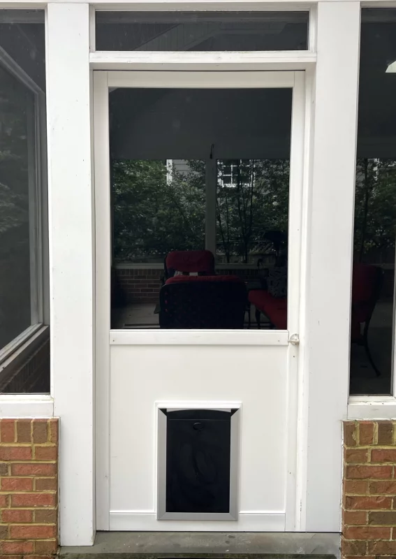 Pet Door Installation gallery photo.