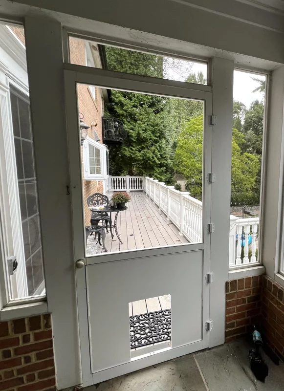 Pet Door Installation gallery photo.