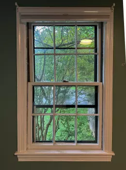 Vinyl Double-Hung Window Replacement project photo.