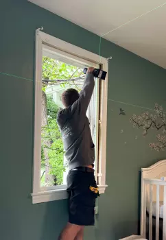 Vinyl Double-Hung Window Replacement project photo.