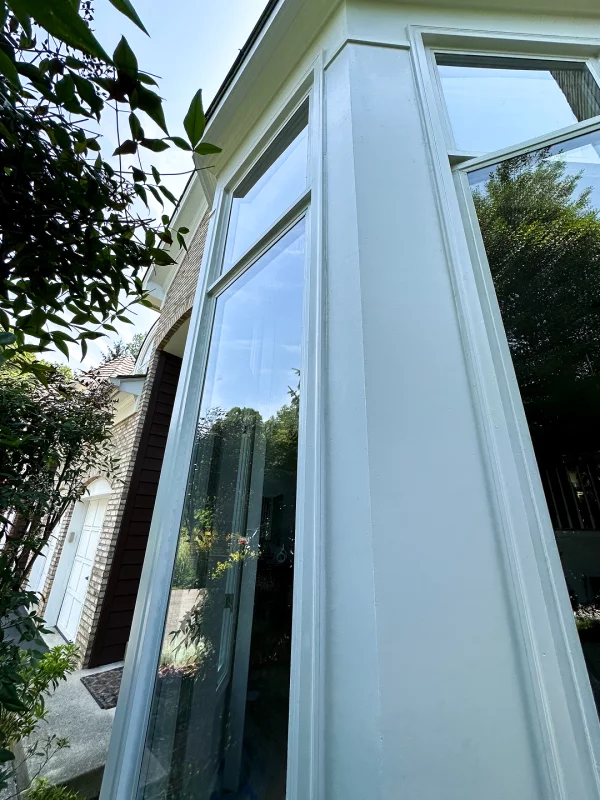 Full Exterior Trim Replacement Around Bay Window gallery photo.