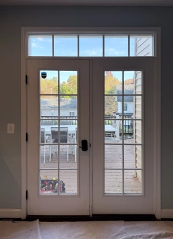 Sliding Patio Door upgrade with new ProVia Door project photo.