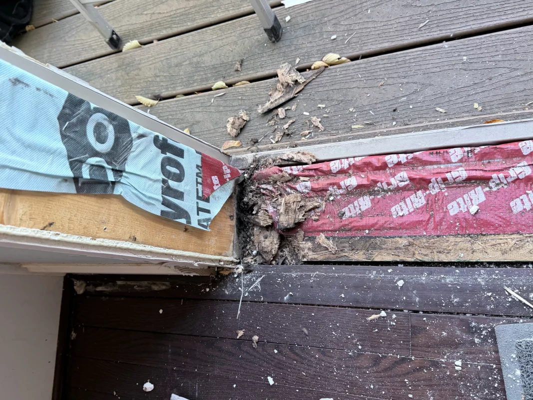 Sliding Patio Door upgrade with new ProVia Door gallery photo.