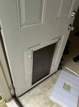 Pet Door Installation project photo.