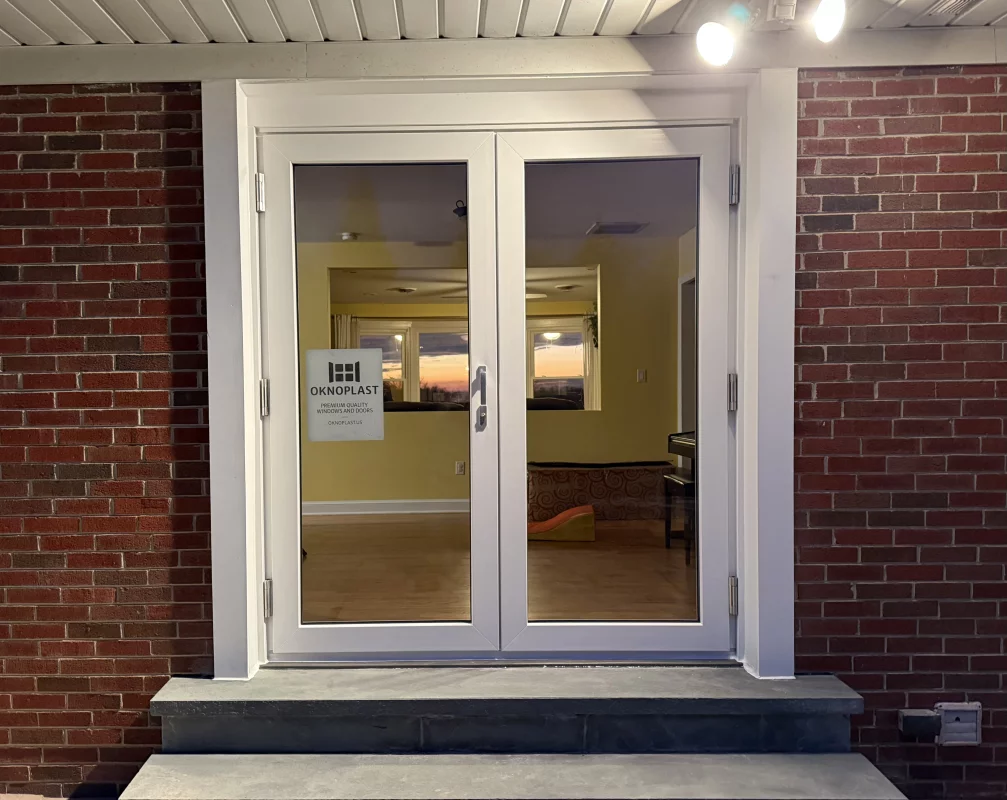 From Window to Elegant Oknoplast French Doors gallery photo.