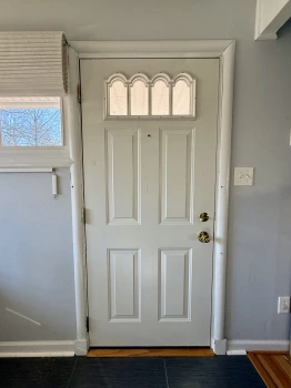 Fiberglass Entry Door Installation project photo.