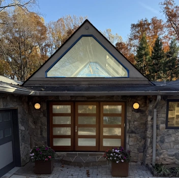 Foggy Custom Size Glass Replacement  project photo.