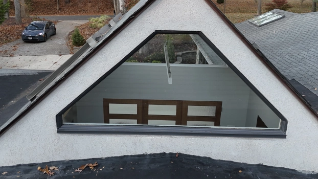 Foggy Custom Size Glass Replacement  project photo.