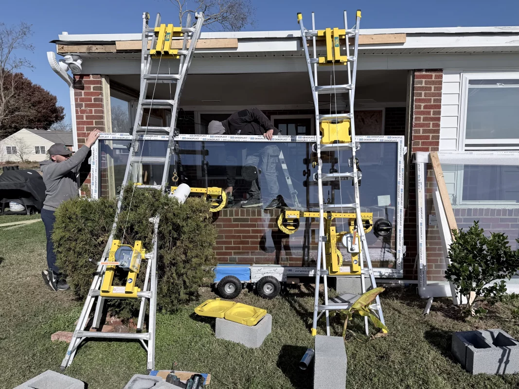 Oknoplast Tilt & Turn Windows Installation gallery photo.