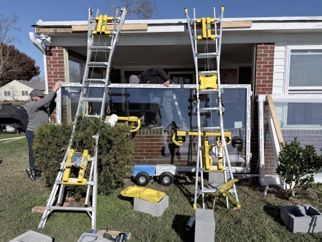 Oknoplast Tilt & Turn Windows Installation project photo.