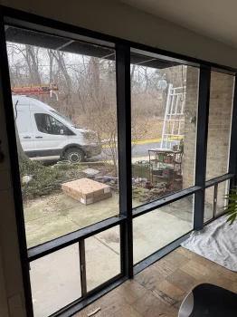 Front Window Wall Replacement project photo.