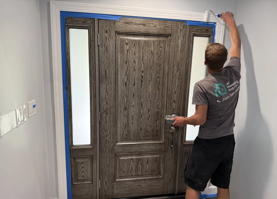 Luxury Entry Door Transformation gallery photo.