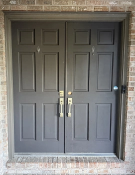 Luxury Entry Door Transformation project photo.