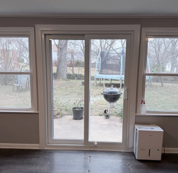 Double Sliding Patio Door Replacement project photo.