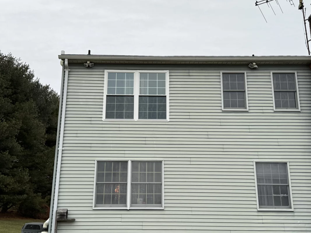 ProVia Double-Hung Window Installation gallery photo.