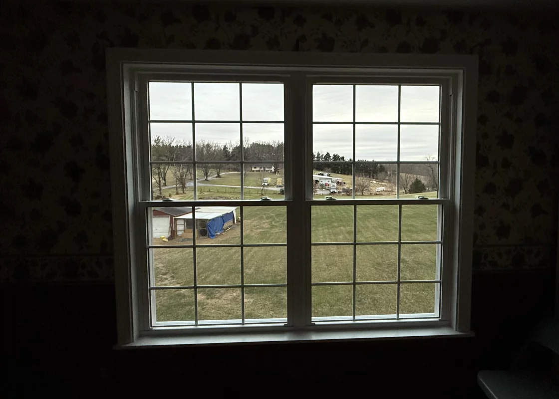 ProVia Double-Hung Window Installation gallery photo.