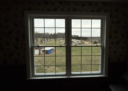 ProVia Double-Hung Window Installation project photo.