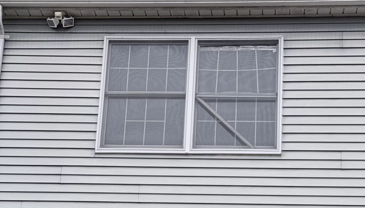 ProVia Double-Hung Window Installation gallery photo.