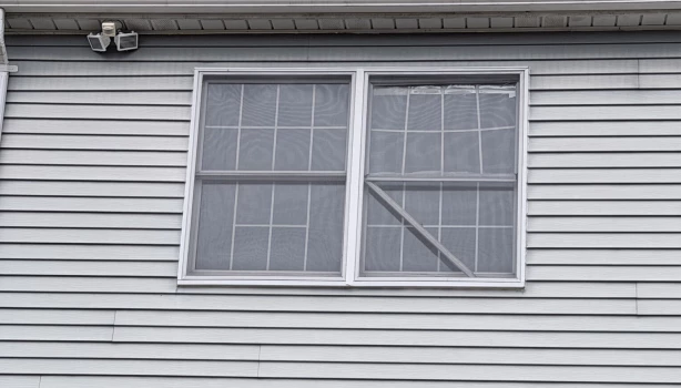 ProVia Double-Hung Window Installation project photo.