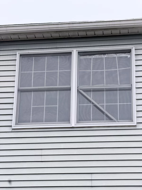 ProVia Double-Hung Window Installation gallery photo.