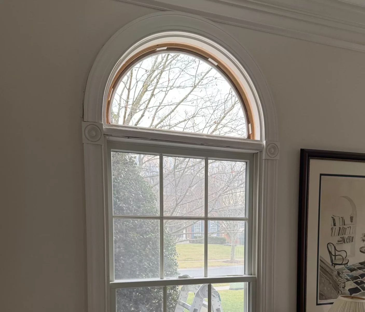 Half Circle Window Glass Replacement –Custom Shape gallery photo.
