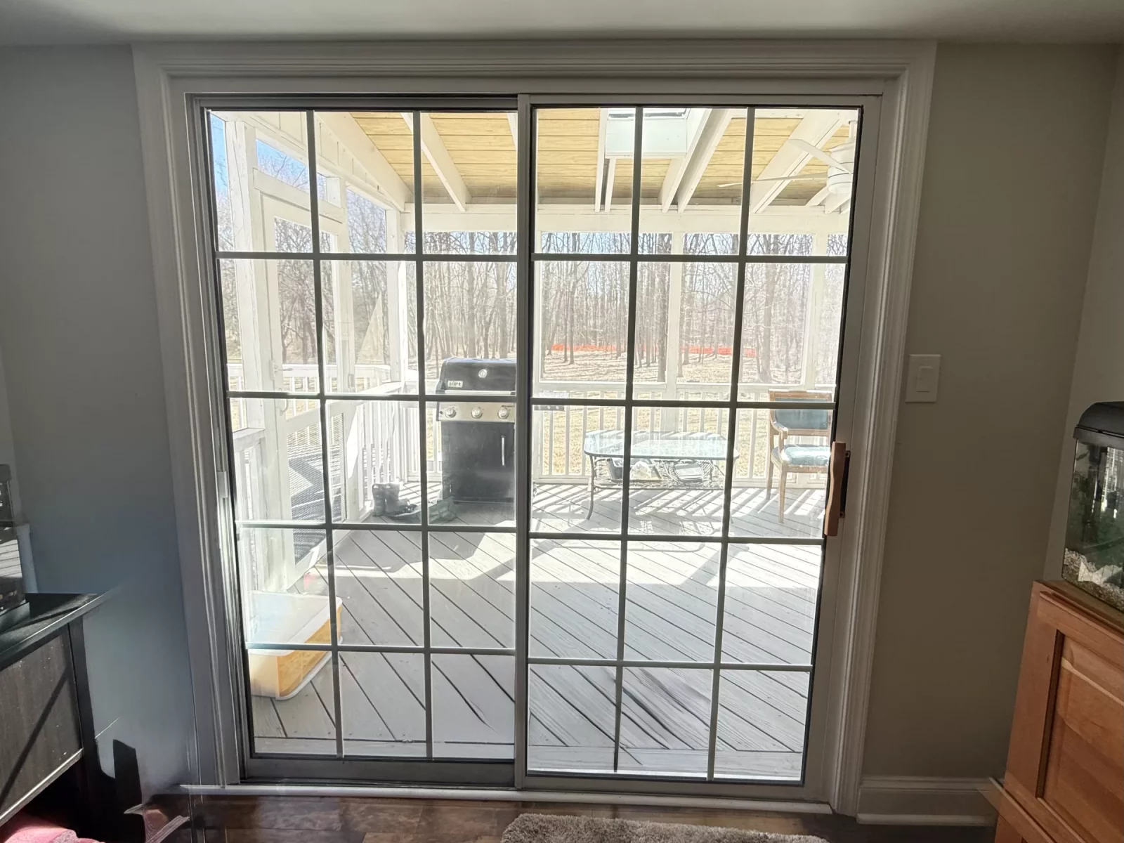 Sliding Door upgrade to Oknoplast Balcony Door gallery photo.