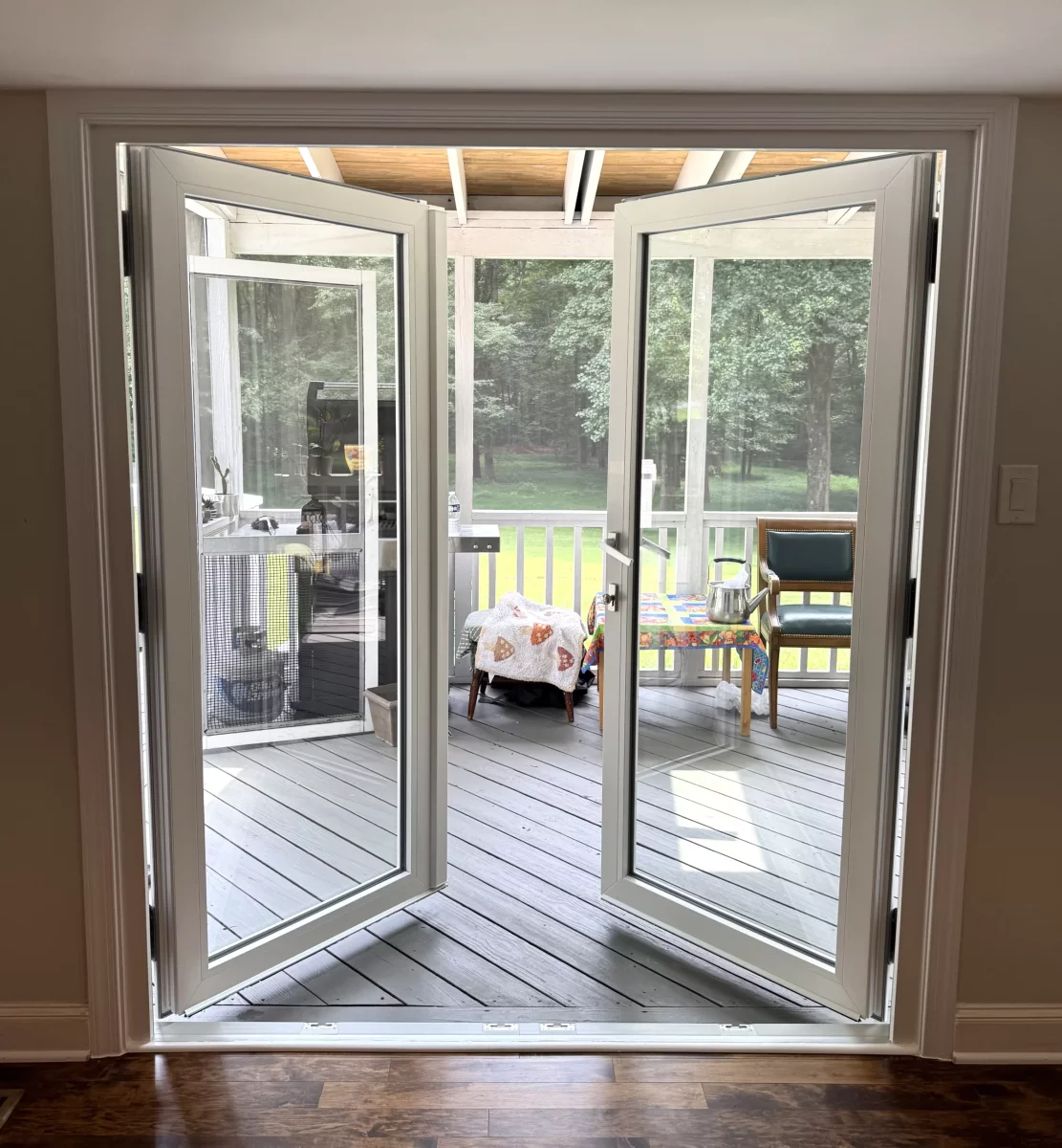 Sliding Door upgrade to Oknoplast Balcony Door gallery photo.